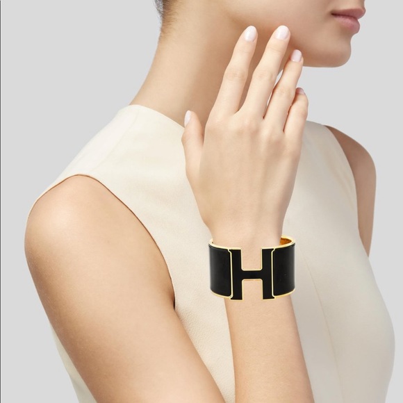 Hermes H XL Click Clac Bracelet Special/Limited Edition Rose Gold - Picture 4 of 10